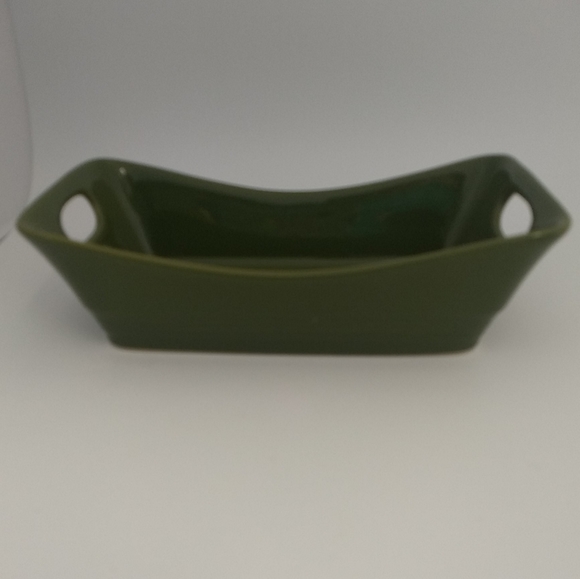 Olive Green attractive design rectangular roaster, Planter, Bowl 11" by … - Picture 8 of 9